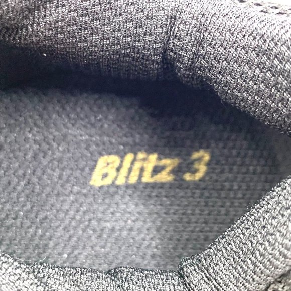 New Sansha Skazz Studio Blitz 3 Split Sole Black Dance Sneakers 10.5 - Picture 8 of 10